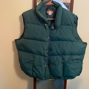Green Puff vest. Brand new never worn.